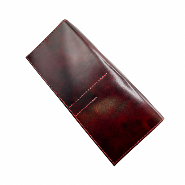 Wine Leather Tract Holder