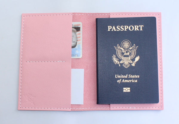 Baby Pink Passport Holder